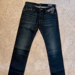 Slate Denim and Co slim straight Parker jeans 34-32